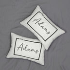 Family Signature Personalized Pillow