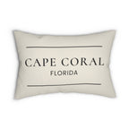 Elegant City State Personalized Throw Pillow