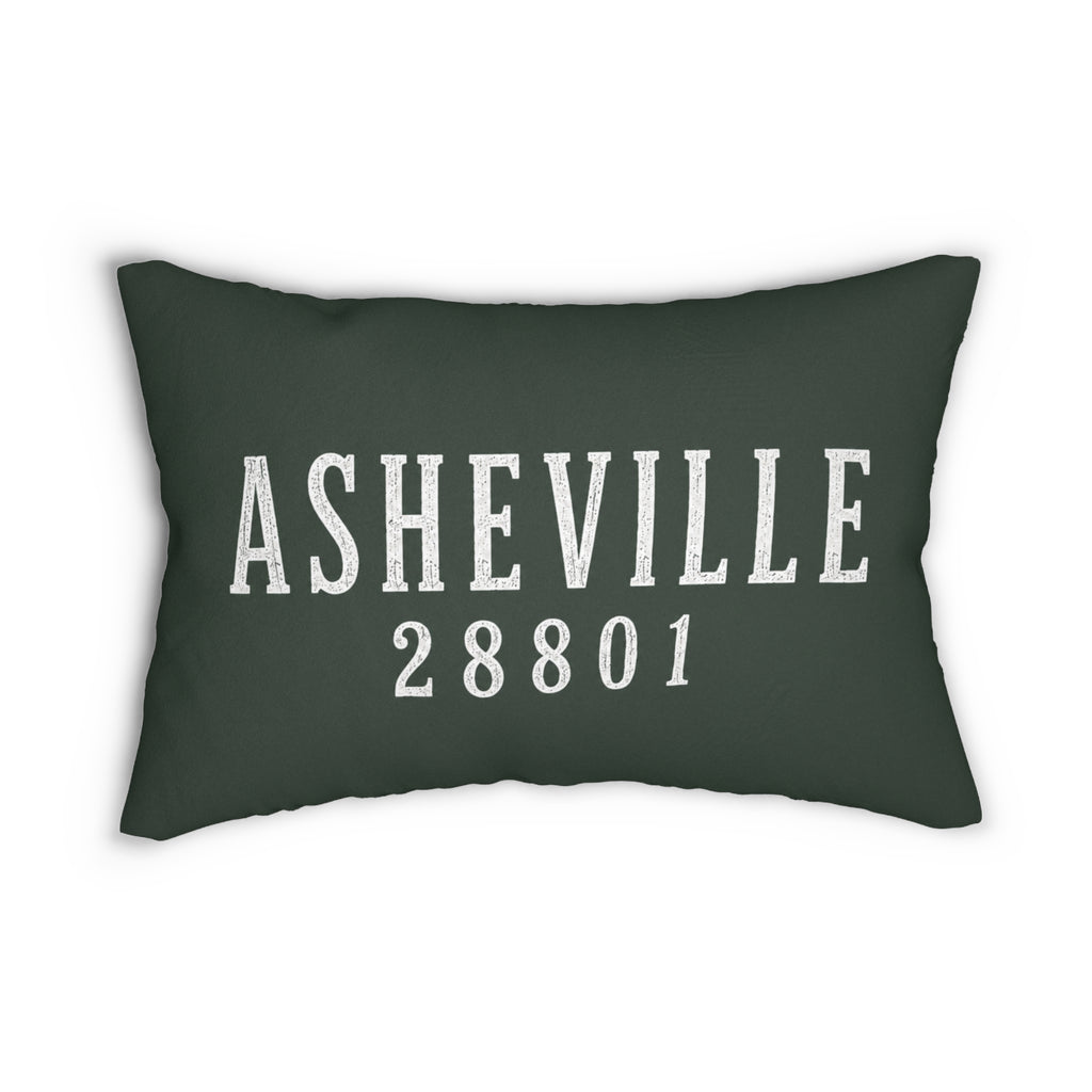 Vintage City Zip Code Personalized Pillow