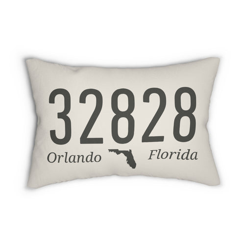 City & ZIP Code Personalized Pillow