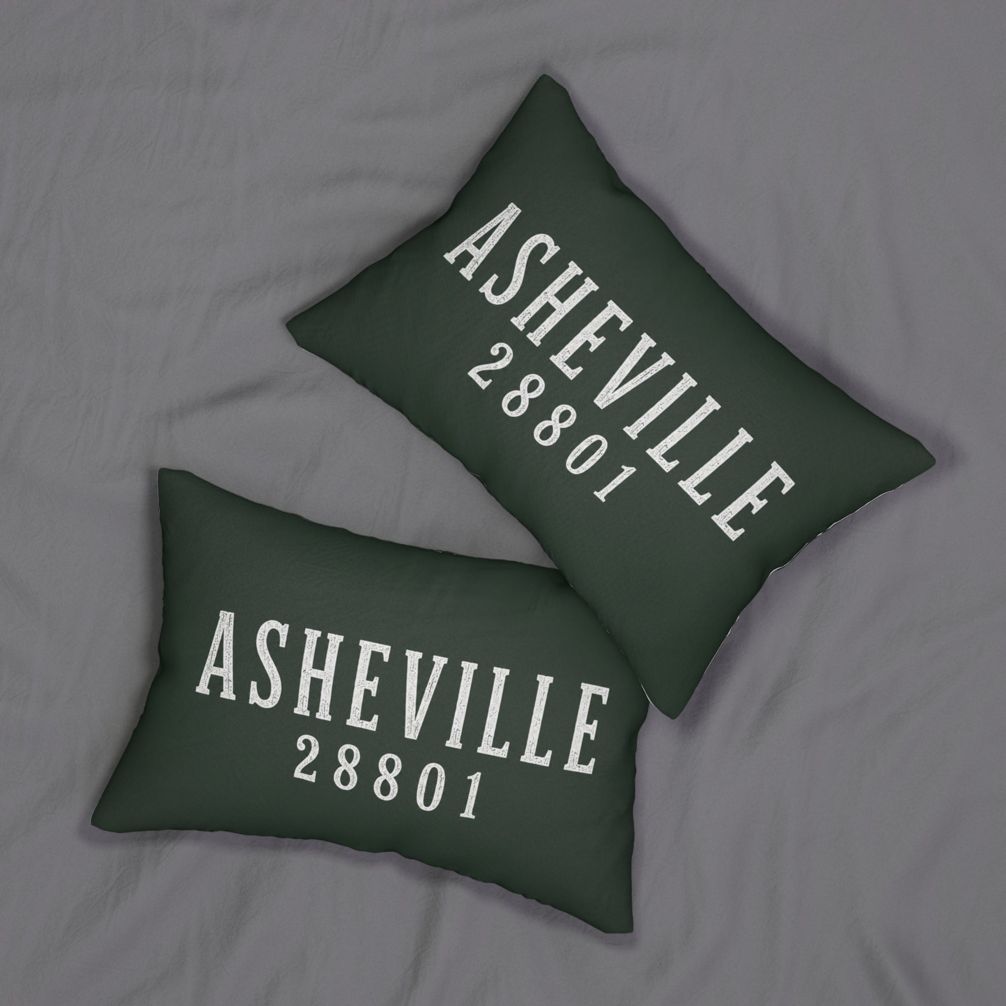 Vintage City Zip Code Personalized Pillow