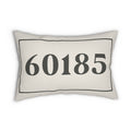 Framed Zip Code Personalized Pillow