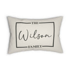 Classic Family Personalized Pillow