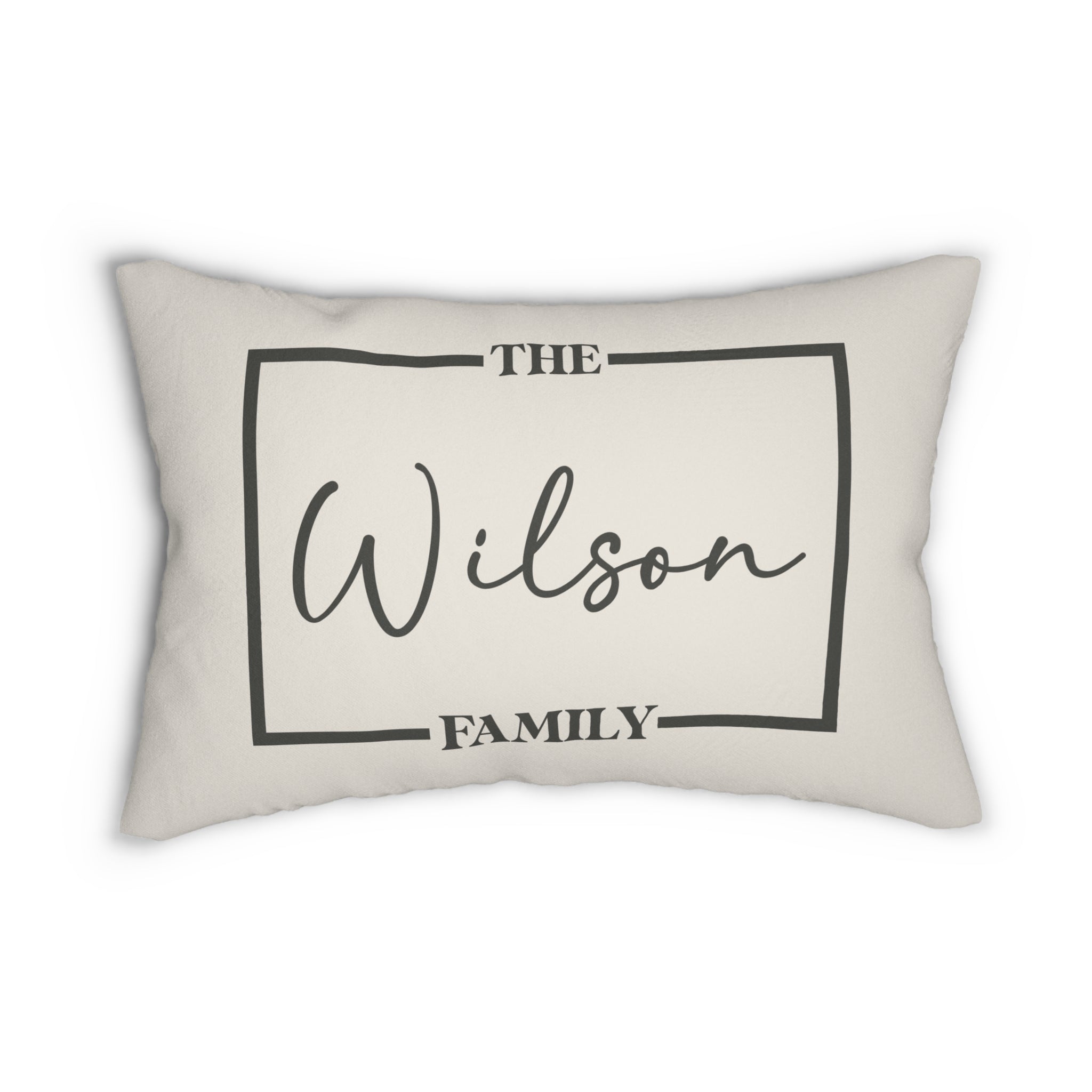 Classic Family Personalized Pillow