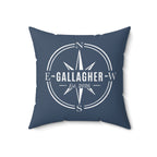 Compass Family Name Personalized Pillow
