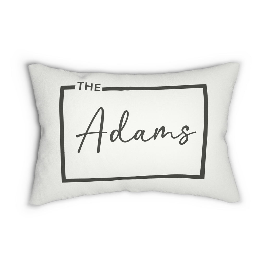 Family Signature Personalized Pillow