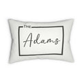 Family Signature Personalized Pillow