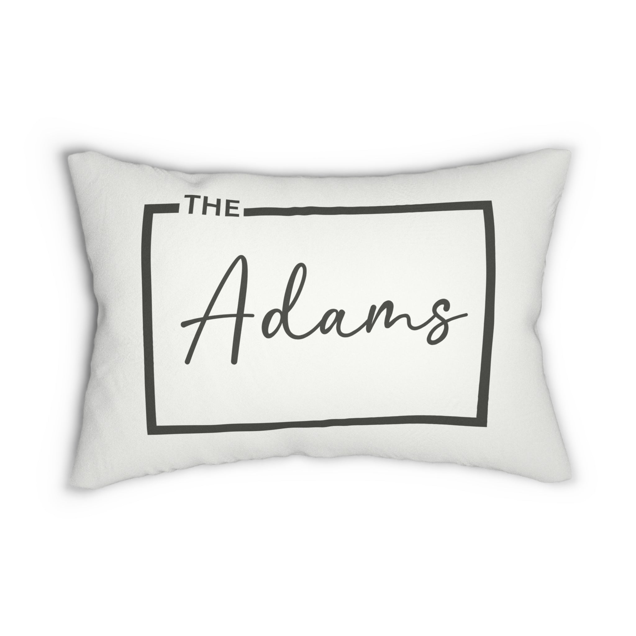 Family Signature Personalized Pillow