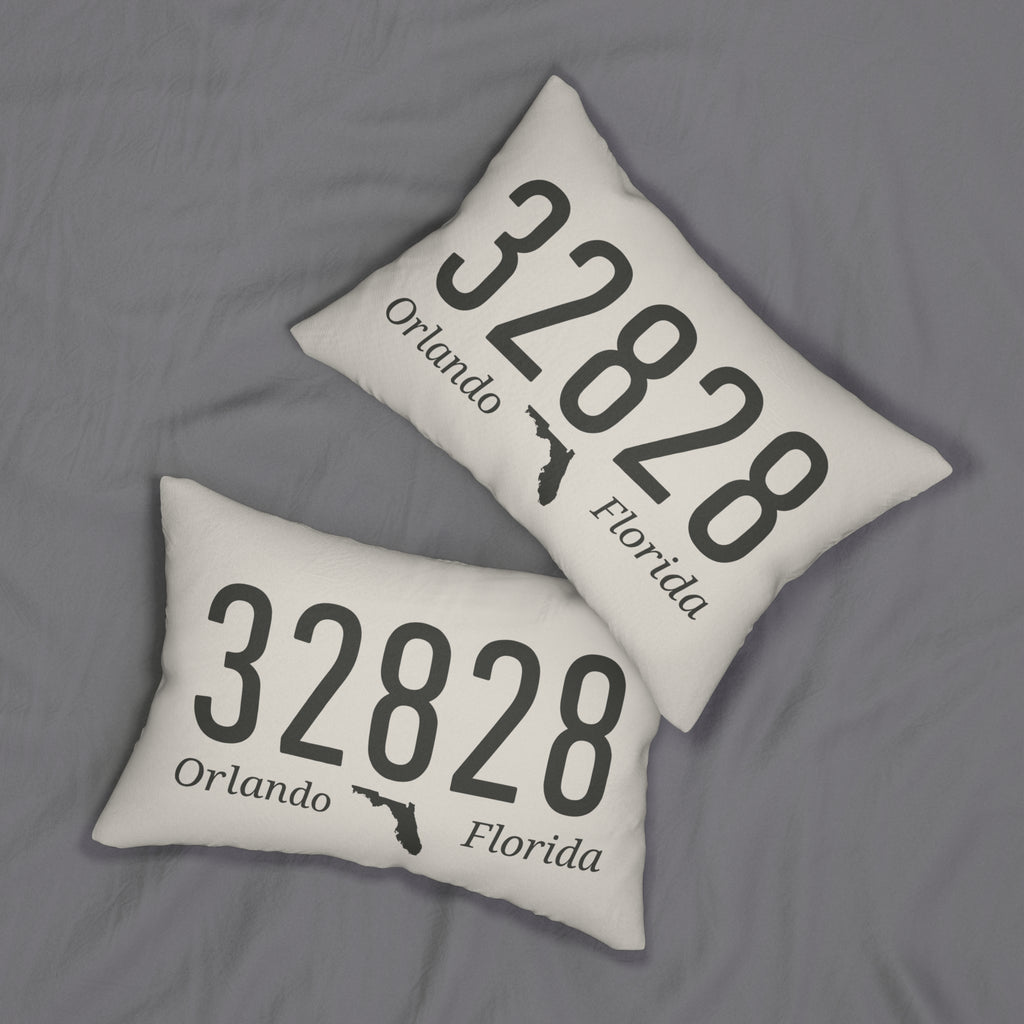 City & ZIP Code Personalized Pillow